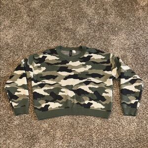 Women’s Camouflage Sweater
